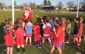 Le Père Noël est passé à l'Ecole de Rugby